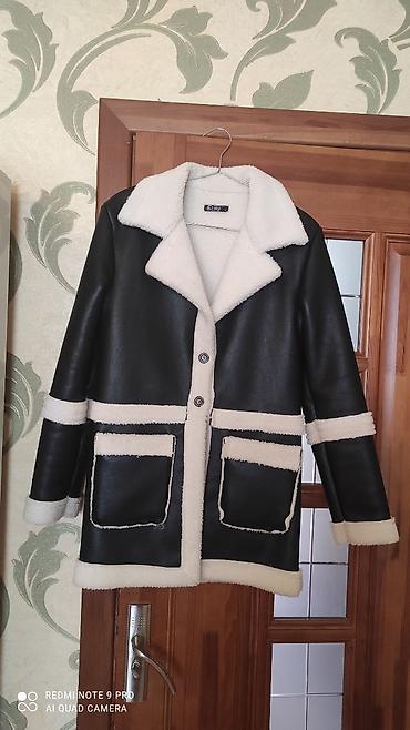 swatch black coat: Kürk, S, rəng - Qara — 1