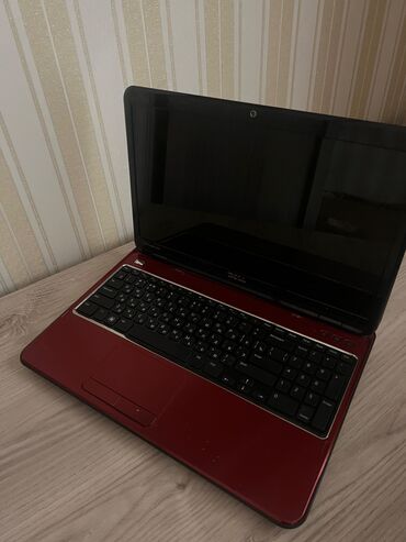 Другие ноутбуки и нетбуки: Dell noutbuk – qırmızı korpus yanlız zaryatqaya işleyir!