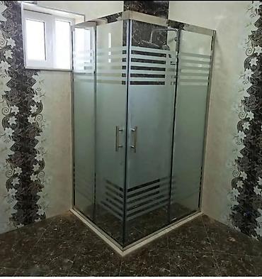 Bucaq tipli duş kabinəsi - Şüşə material: qalın temperli şüşə lalafo.az -da Bucaq tipli duş kabinəsi - Şüşə material: qalın temperli şüşə
