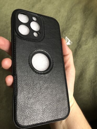 Kabrolar: Iphone 16 Pro Max üçün klasssik dizayna malik olan süni dəridən kobura — 3