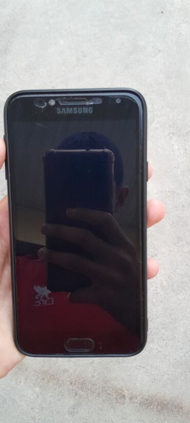 телефоны рассрочку: Samsung Galaxy J4 2018, Колдонулган, 32 ГБ, түсү - Кара, 2 SIM