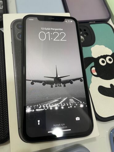 ayfon 11: IPhone 11, 64 GB, Qara