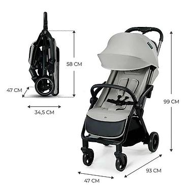 trail patike: KINDERKRAFT KOLICA APINO DOVE GREY (SKU: KSAPIN00GRY) Lagana — 1