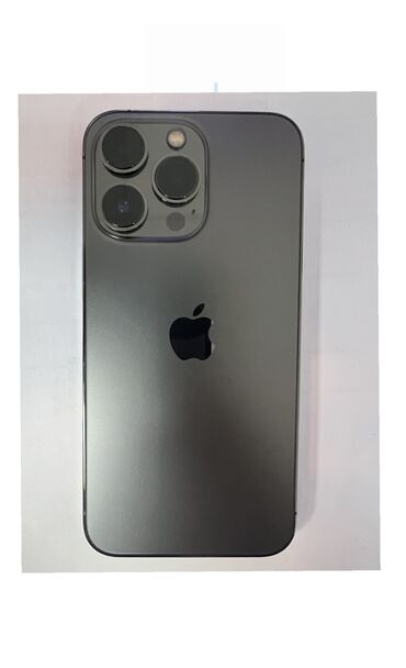 apple ipod: IPhone 13 Pro, Б/у, 128 ГБ, Graphite, Защитное стекло, Чехол, Коробка, 91 %