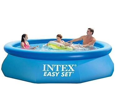 İdman və istirahət: Elektron Nasos Hediyye. Intex 3.05 × 0.61 m şişmə hovuz 🌊 Yay — 1