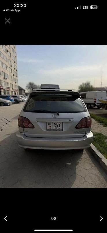 Унаа: Toyota Harrier: 2000 г., 3 л, Автомат, Бензин, Кроссовер — 3