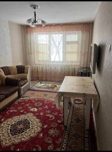 квартиры по суточно мкр: 2 бөлмө, 43 кв. м, 104-серия, 1 кабат, Косметикалык ремонт