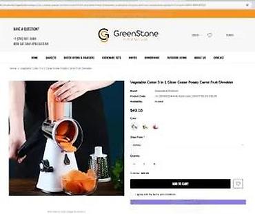 Ostala kuhinjska oprema: Ručna rotaciona seckalica/rende sa 3 nastavka - Multifunkcionalni — 29