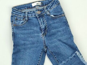 straight blue jeans: Jeansy, 2XS, stan - Bardzo dobry