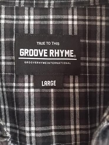 рубашка клетка: Мужская рубашка в клетку Groove Rhyme, L Продаю стильную повседневную — 4