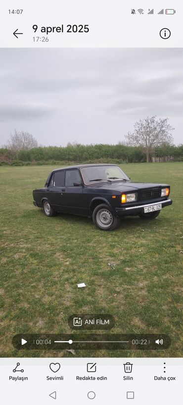 07 lər: 2011 milyoner rəng bezdetal vaz 21 07 satılır
