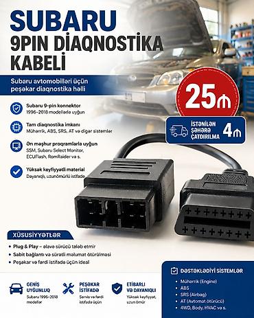 kia 2006: Avto diaqnostika kabelləri. 🚍🚍🚍 Diaqnostika kabelləri Lənkəran — 9