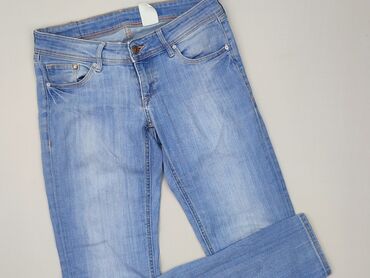 czarne jeansy lee damskie: H&M, Jeansy damskie, rozmiar S