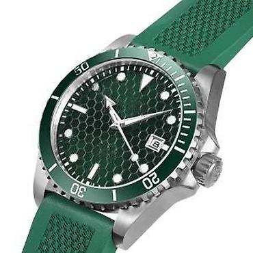 Ručni satovi: Boderry BDA007T SEATURTLE OCEAN - 40mm - Zelena - Titanium — 12