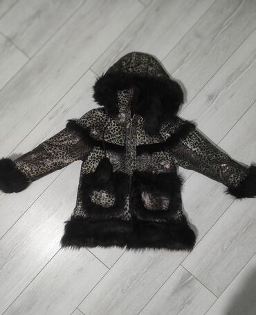 детские зимние куртки с мехом: Натуральная детская дублёнка мех полностью натуральный . На возраст