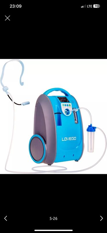 кислородный аппарат для дыхания купить бишкек: Кислородный аппарат пользовались 3 месяца, можно носить с собой как
