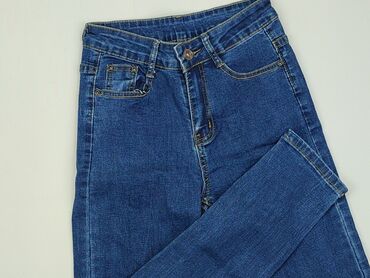 spódnice dżinsowe z przetarciami: Jeansy, 2XS, stan - Bardzo dobry