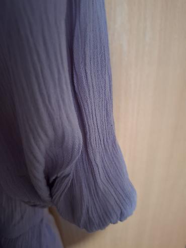 replika: Lila tunika/bluza sa volanima - Kroj: lepršava tunika A‑linije sa — 3