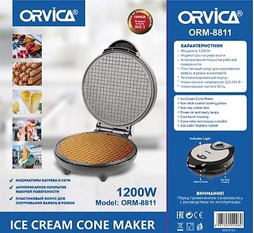 1200: Вафельницы для рожков ORVICA 1) Модель ORM-8811 - Мощность: 1200 Вт - — 1
