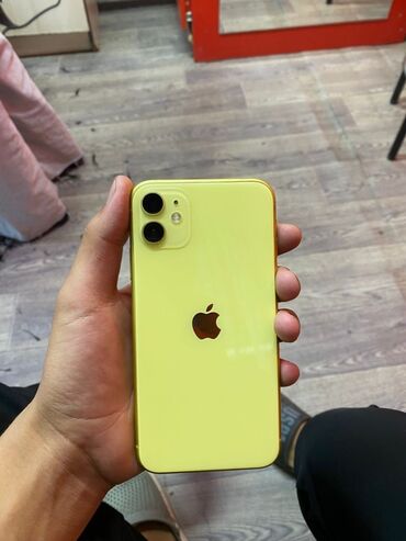 переходник для наушников с айфона на андроид: IPhone 11, Б/у, 128 ГБ, Желтый, Чехол, Кабель, 74 %