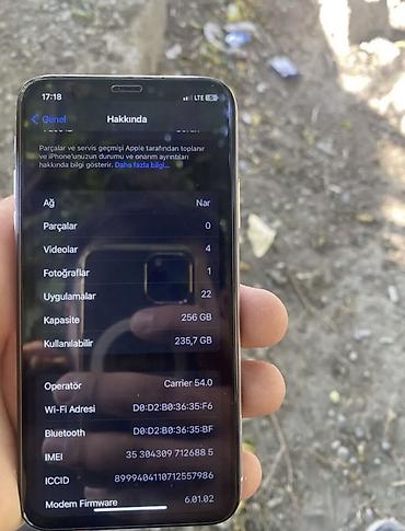 ipone x islenmis: IPhone X, 256 GB, Zəmanət, Sənədlərlə, Hissə-hissə ödəniş — 4