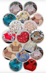 Foteljice: Praktične dečije foteljice, izrađene od čvrstog sunđera. Presvučene — 1