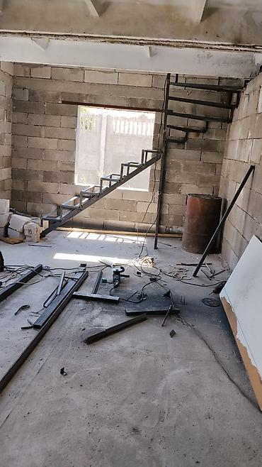 Курулуш жана оңдоо кызматтары: Темир тепкич Жеке менчик үй үчүн, Кепилдиги, Тепкичтин формасы: Бургуланма — 7