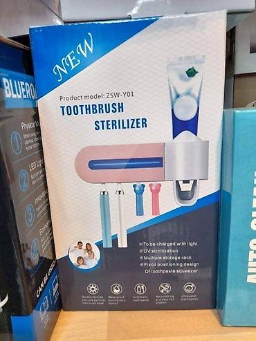 baterija za robot usisivac: DOZER ZA PASTU SA DRŽAČEM ZA ČETKICE + UV STERILIZATOR | UV drzac za — 2