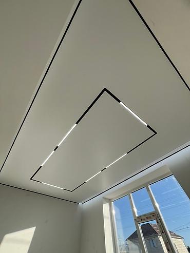 Натяжной потолок: Натяжной потолок Матовое Монтаж — 2