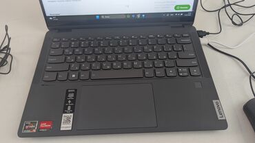 купить бу пк: Ноутбук, Lenovo, 16 ГБ ОЭТ, AMD Ryzen 5, 14 ", Колдонулган, Жумуш, окуу үчүн, эс тутум SSD