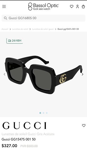 casio a168: Солнцезащитные очки очки, Gucci, Женские, Квадратные, Линзы антибликовые, Б/у — 6