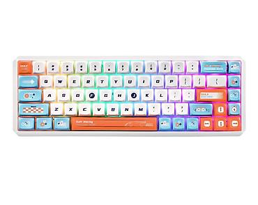 logitech superlight 2: Клавиатура, Darmoshark, Механическая, Проводное, Bluetooth подключение, Размер: 65% — 5