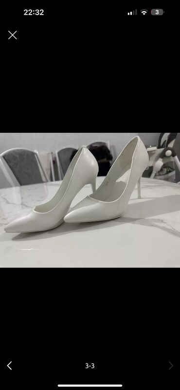 обувь туфли женские: Туфли 37, цвет - Белый