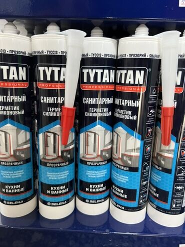 где можно купить клеевой пистолет: Санитарный силиконовый герметик Tytan Professional предназначен для