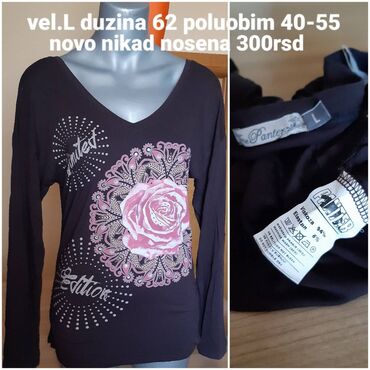 Majice dugačkih rukava: M (EU 38), bоја - Šareno — 11