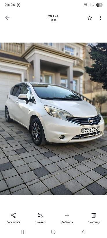 nissan note 2014: Nissan Note: 1.2 l | 2013 il Hetçbek — 1