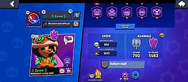 Спортивный инвентарь: Məhsul: Brawl Stars oyun hesabı Xüsusiyyətlər: - Kupa yolu: 25 700 - — 3