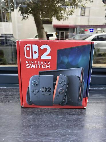 ikinci el nintendo switch 2: ✅1 ay istifade olunub ❗️Yeniden seçilmir butun aksesuarlar salafanda — 1