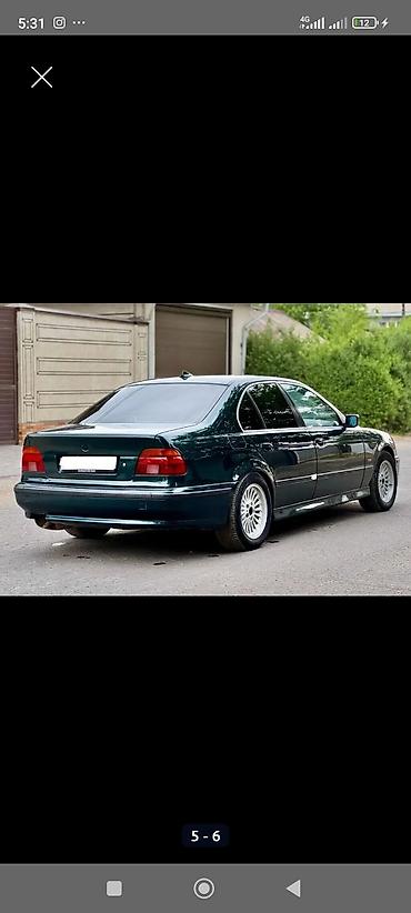 салон на гольф 4: BMW 5 series: 1996 г., Седан — 5