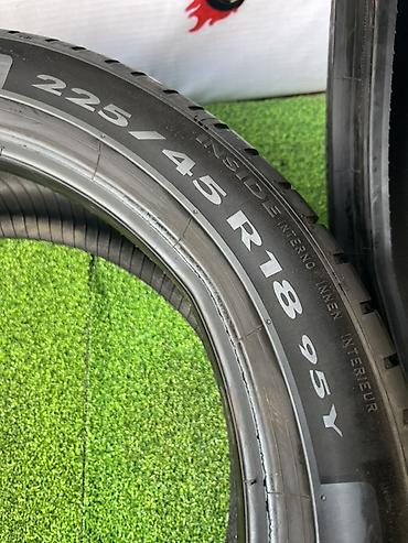 асфаль: Шины 225 / 45 / R 18, Лето, Б/у, Пара, Легковые, Pirelli — 6
