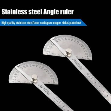 стальной тросс: Угломер стальной, вращающийся. 100 мм. Предназначен для измерения