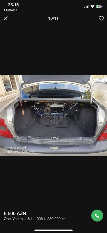 Opel: Opel Vectra: 1.8 l | 1996 il Sedan — 9