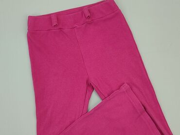 legginsy jeansowe dla dziewczynki: Leggings for kids, 5-6 years, 110/116, condition - Good