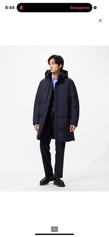 uniqlo: Мужская куртка, Стандарт, 2XS, Uniqlo, Новый, цвет - Синий — 1