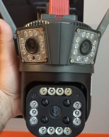 фотоаппарат canon powershot sx410 is: 3 kameralı. 2 kamera sabit qalır 3-cü isə 360 dərəcə dönür