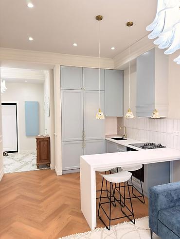 Продажа квартир: 2 комнаты, 48 м², Асанбай мкр Элитка, 2 этаж, Дизайнерский ремонт — 3