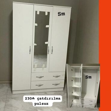 Komodlar: *3 Qapili Dolab şeher içi çatdırilma pulsuz qiymət 230azn* ✨ ÖlçüsEn