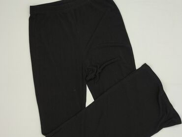 tanie sukienki wizytowe dla puszystych: Material trousers for women, size S (EU 36)