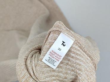 welniane: Tu, Sukienka damska, rozmiar 4XL — 4