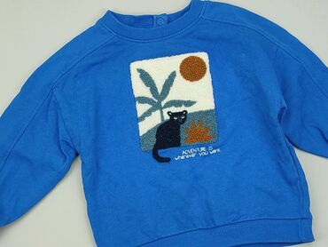 sweterki świąteczne dla chłopców: Bluza, Kiabi Kids, 12-18 m, stan - Dobry